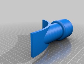 el ciclón separador de polvo partes 3d print model - Mito3D
