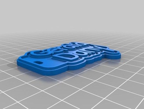 gerald y dany keychains customized 3d print model - Mito3D