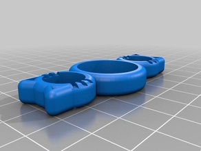 cat-spinner-2-palle giocattoli meccanici su misura 3d print model - Mito3D