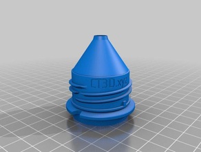 airsoft speed loader water bottle adapter sport & outdoors accesories 3d print model - Mito3D