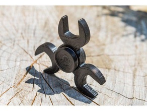 fidget spinner - wrench 3d printing cap toy 3d print model - Mito3D