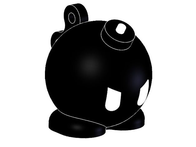 bob-omb Kreaturen 3D print model - Mito3D