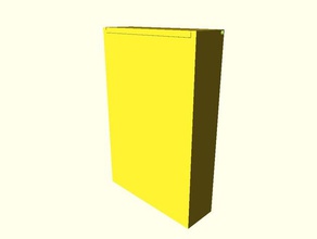 parametrisierte box rotierenden Kappe - Organisation parametric 3d print model - Mito3D
