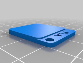 filamento de amostras cores partes Impressora 3d plástico exemplo 3d print model - Mito3D