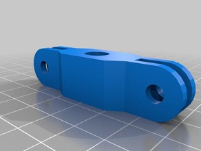 gopro arm-adapter 3d-drucken Kamera mount 3d print model - Mito3D