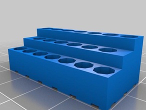 mini puntas porta-ferramentas & caixas personalizado 3d print model - Mito3D