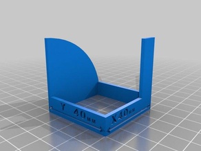 calibração cubo 40x40x40 A impressão 3d de testes 3d print model - Mito3D
