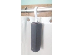 ue boom 2 shower hook bathroom 3d print model - Mito3D