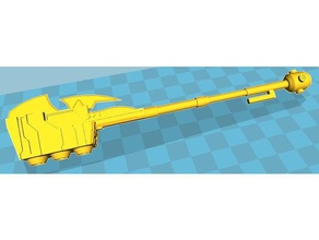 halo wars gravity hammer video games prop 3d print model - Mito3D