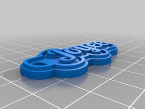 joyee keychains customized 3d print model - Mito3D