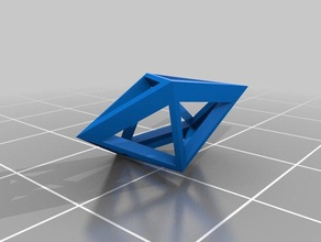 pentagonal bipyramid gem math art customized 3d print model - Mito3D