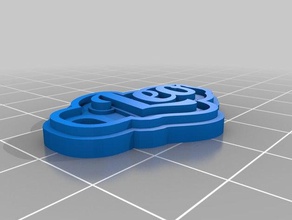 titus keychains customized 3d print model - Mito3D