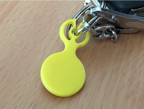 keycart de porte-clés panier pièce monnaie les pièces un trousseau clés le shopping d'achat 3d print model - Mito3D