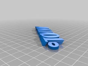tommy organization customized 3d print model - Mito3D