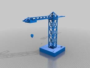 crane tower Spielzeug & Spiele 3d print model - Mito3D