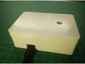 sensör düğüm esp8266 keskin toz sensörü muhafaza diy arduino elektronik kasa kutusu nodemcu hava istasyonu 3d print model - Mito3D