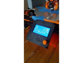 dagoma discoeasy - 20 mm extrusion profile lcd support & case 3d printer accessories 3d print model - Mito3D