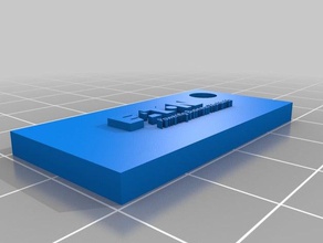 eaton anahtar askısı 3d baskı 3d print model - Mito3D