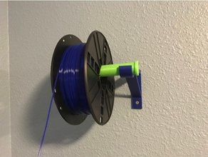 wall mount spool holder 3d printer accessories 3d print model - Mito3D