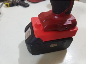 ozito 18v powertool makita battery adapter tools adaptor 3d print model - Mito3D