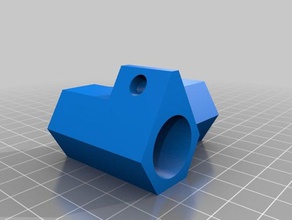 my customized figo rear support pet wheelchair pets 3d print model - Mito3D