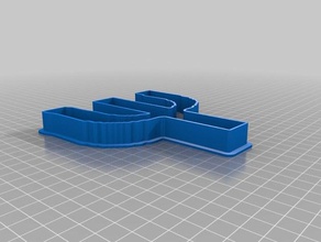 psi cookie cutter kitchen & dining customized 3d print model - Mito3D