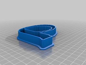 rho cookie cutter kitchen & dining customized 3d print model - Mito3D