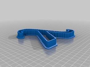 lambda cookie cutter kitchen & dining customized 3d print model - Mito3D