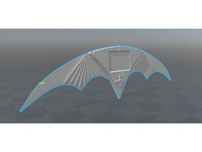 batman vuelve batarang props de 3d print model - Mito3D