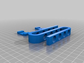 miniatura tubo de ensayo stand - modelo s portaherramientas y cajas diseño laboratorio los equipos pie 3d print model - Mito3D