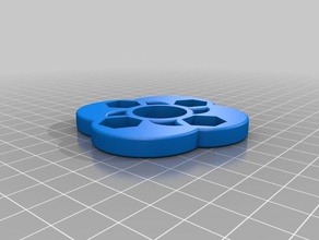 mi personalizados yin-yang fidget spinner1 juguetes mecánicos personalizado 3d print model - Mito3D