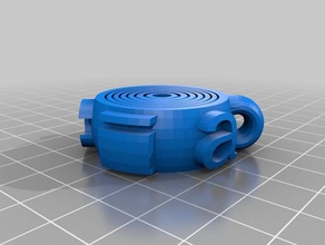 my customized gyroscopic relaxing keyring generator 3d printing 3d print model - Mito3D