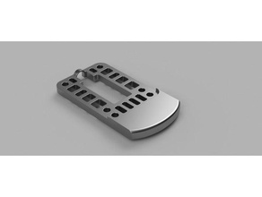 front bumper boosted board v2 sport & outdoors bash guard longboard riser 3d print model - Mito3D
