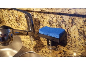 kitchen sponge holder & dining gadgets 3d print model - Mito3D