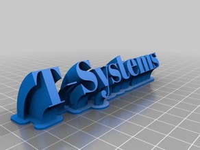 t-systems office customized 3d print model - Mito3D