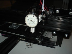 Messuhr-Halter 3d Drucker Zubehör bed leveling Nivellierung tevo tarantula 3d print model - Mito3D