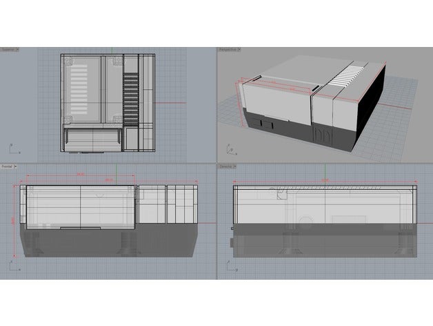 babynes framboesa pi3 +1cm adaptado para onu ventilador grande computador 3D print model - Mito3D