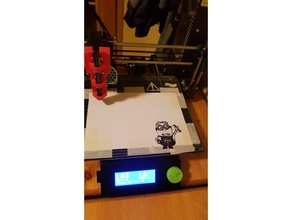 yet another pen holder prusa i3 3d printer accessories 3d print model - Mito3D