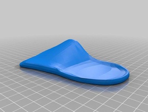 my customized orthotic insoles left 92 62 132 28 3d print model - Mito3D