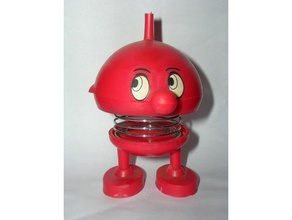 pupinauta coilspring bot toys & games coil game robot toy 3d print model - Mito3D