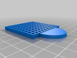 2x2 crimp bead counter 100 pieces 3d printing counting sorting tray 3d print model - Mito3D