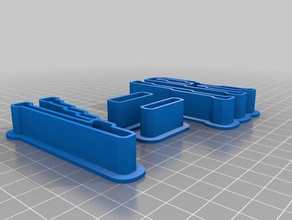 v ir cookie cutter kitchen & dining customized 3d print model - Mito3D
