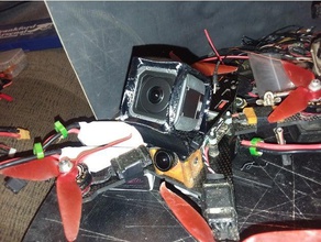 sessione 5 monte la fotocamera drone gopro mount di montaggio tpu 3d print model - Mito3D