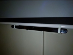 wii sensor bar projection screen mount video games projector 3d print model - Mito3D