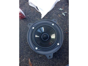 speaker adapter ring woofer tweeter veicoli di bmw automotive e46 3d print model - Mito3D