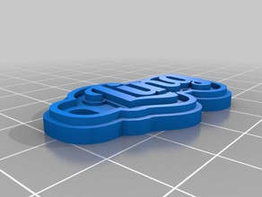 ling Schlüsselanhänger kundengebundene 3d print model - Mito3D