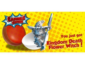 regno morte fiore strega chibi giocattolo & accessori di gioco della 3d print model - Mito3D