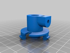 single piece rbl rebar mount diy 3d print model - Mito3D