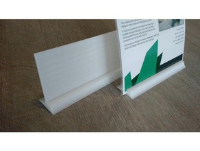 a5 kağıt tutucu ofis dur 3d print model - Mito3D
