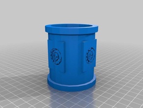 adeptus mechanicus cup toy & game accessories 40k dice tabletop wargaming 3d print model - Mito3D